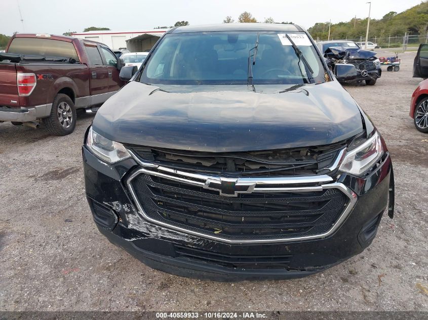 2019 Chevrolet Traverse Ls VIN: 1GNERFKW8KJ281453 Lot: 40559933