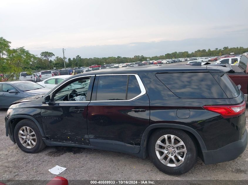 2019 Chevrolet Traverse Ls VIN: 1GNERFKW8KJ281453 Lot: 40559933