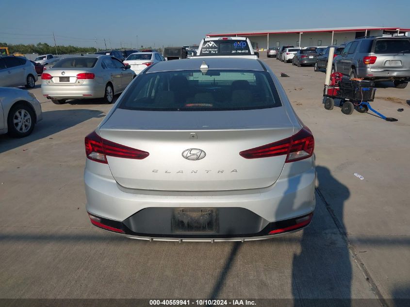 2019 Hyundai Elantra Sel VIN: 5NPD84LF2KH476483 Lot: 40559941