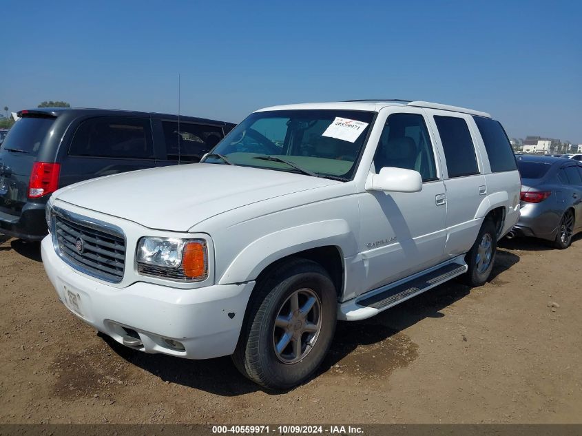 2000 Cadillac Escalade Standard VIN: 1GYEK13R5YR164006 Lot: 40559971