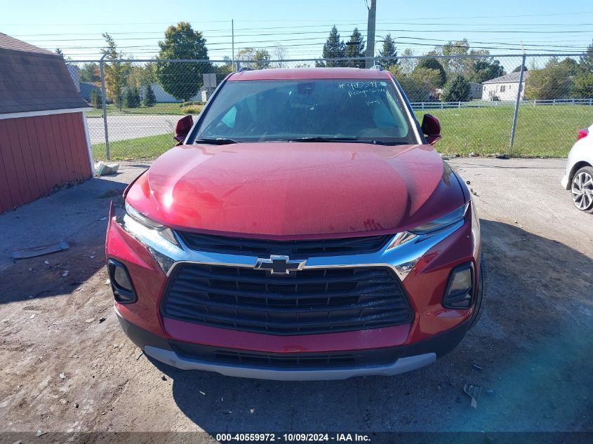 2022 Chevrolet Blazer 2Lt VIN: 3GNKBCR49NS137200 Lot: 40559972