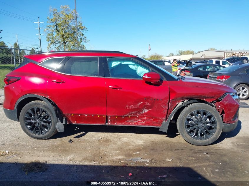 2022 Chevrolet Blazer 2Lt VIN: 3GNKBCR49NS137200 Lot: 40559972