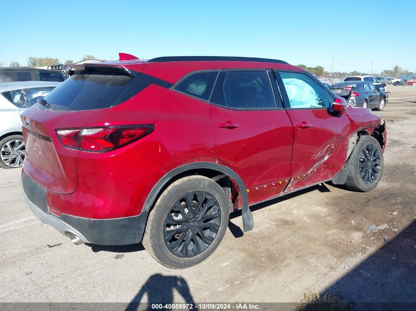 2022 Chevrolet Blazer 2Lt VIN: 3GNKBCR49NS137200 Lot: 40559972