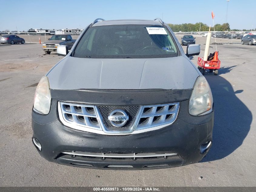 JN8AS5MT9CW260371 2012 Nissan Rogue Sv W/Sl Pkg