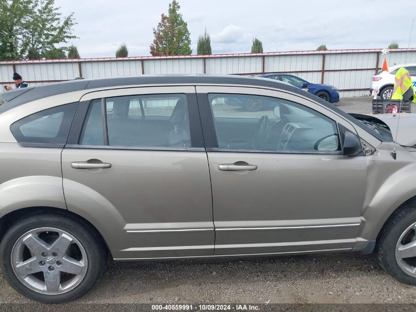 2008 Dodge Caliber R/T VIN: 1B3HE78K58D504438 Lot: 40559991