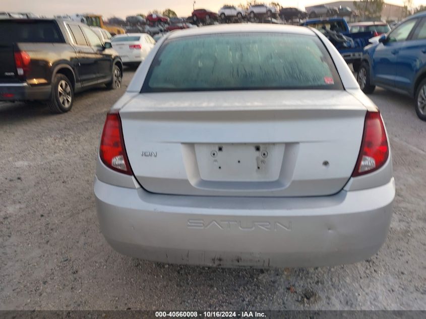 2004 Saturn Ion 2 VIN: 1G8AJ52F94Z156050 Lot: 40560008