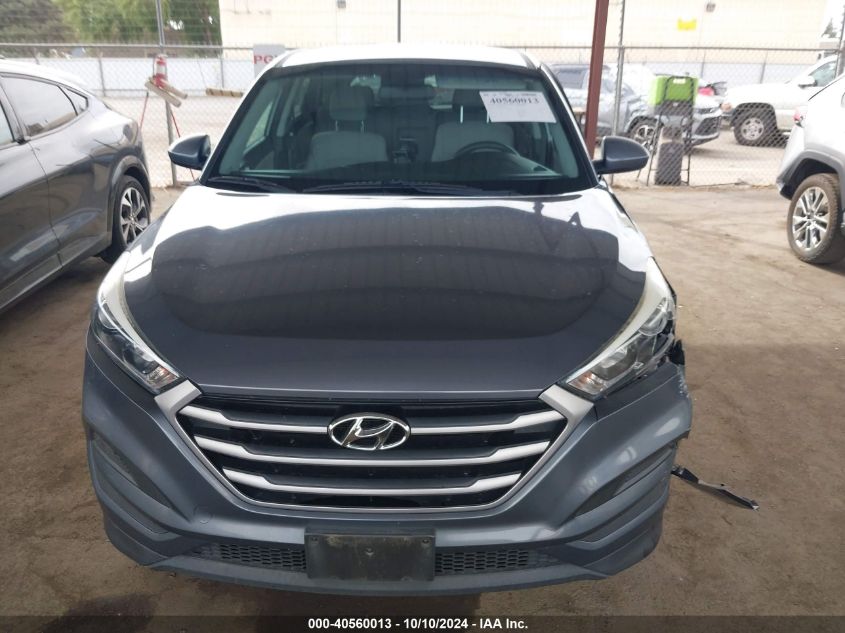 2018 Hyundai Tucson Se VIN: KM8J23A40JU761232 Lot: 40560013