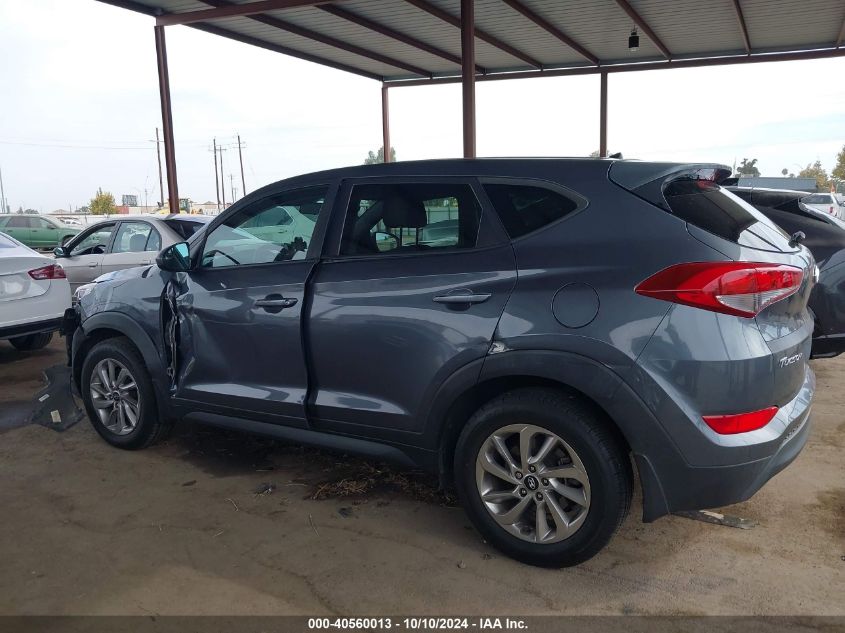 2018 Hyundai Tucson Se VIN: KM8J23A40JU761232 Lot: 40560013