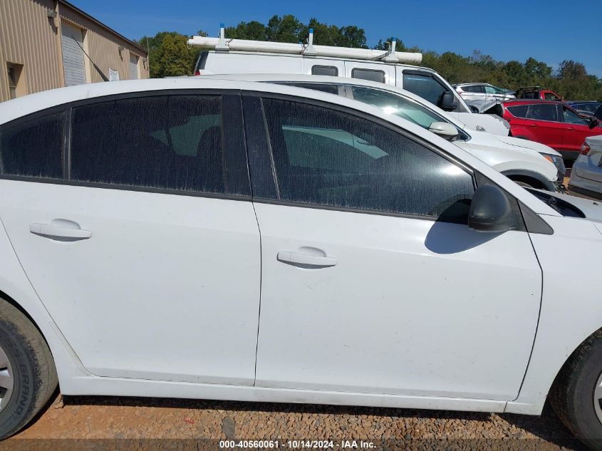 2014 Chevrolet Cruze Ls VIN: 1G1PA5SH1E7475742 Lot: 40560061