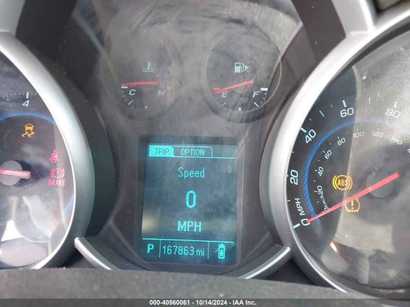 2014 Chevrolet Cruze Ls VIN: 1G1PA5SH1E7475742 Lot: 40560061