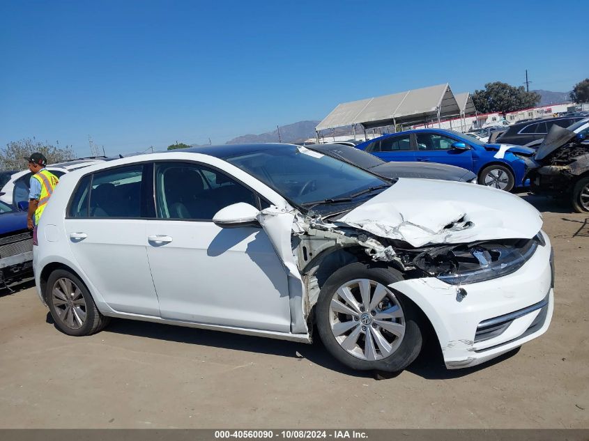 2021 Volkswagen Golf 1.4T Tsi VIN: 3VWG57AU4MM016244 Lot: 40560090