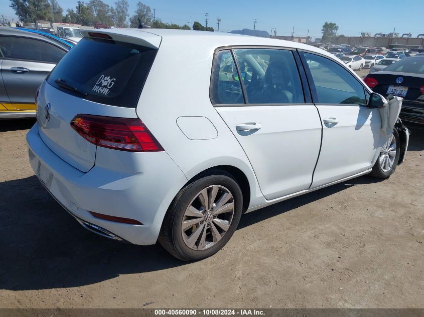 2021 Volkswagen Golf 1.4T Tsi VIN: 3VWG57AU4MM016244 Lot: 40560090