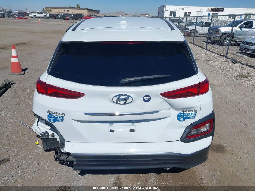 2021 Hyundai Kona Electric Limited VIN: KM8K33AG2MU100544 Lot: 40560092