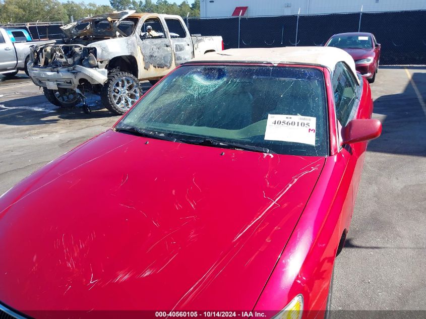 2001 Toyota Camry Solara Sle V6 VIN: 2T1FF22P41C832379 Lot: 40560105