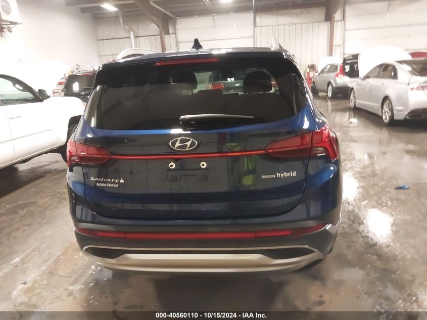 2023 Hyundai Santa Fe Hybrid Sel Premium VIN: 5NMS3DA15PH004232 Lot: 40560110