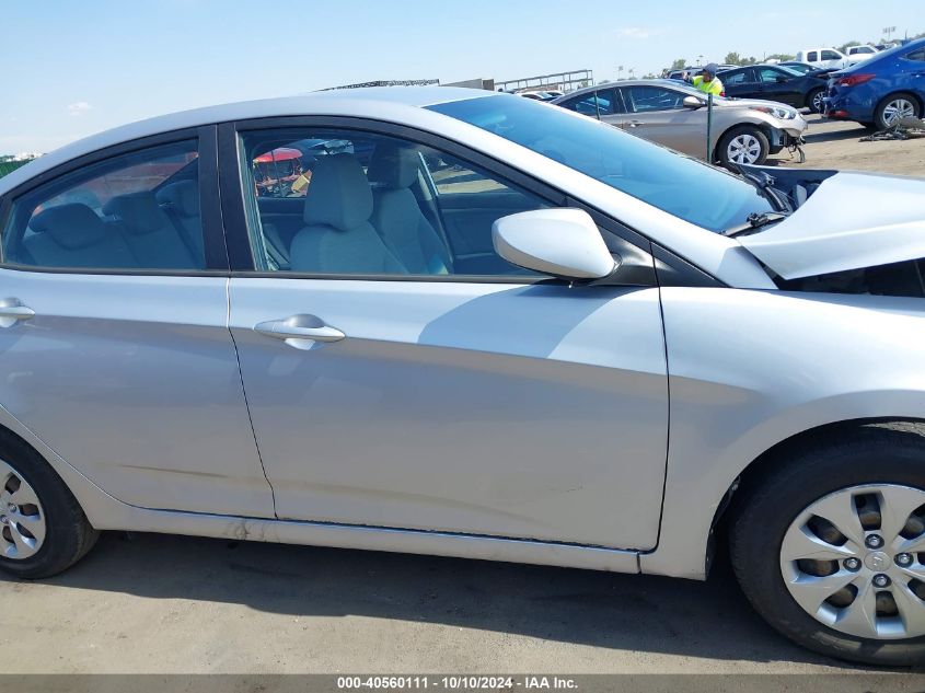 2017 Hyundai Accent Se VIN: KMHCT4AE6HU222483 Lot: 40560111