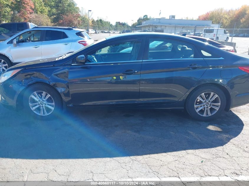 2013 Hyundai Sonata Gls VIN: 5NPEB4AC0DH754458 Lot: 40560117