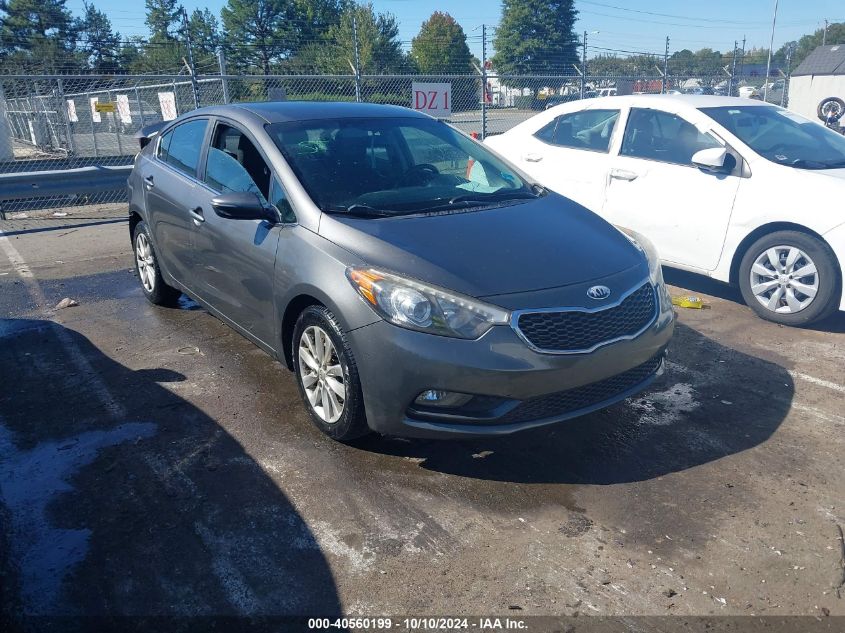 KNAFX4A89E5104026 2014 Kia Forte Ex