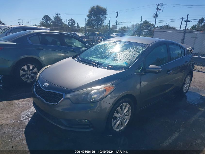 KNAFX4A89E5104026 2014 Kia Forte Ex