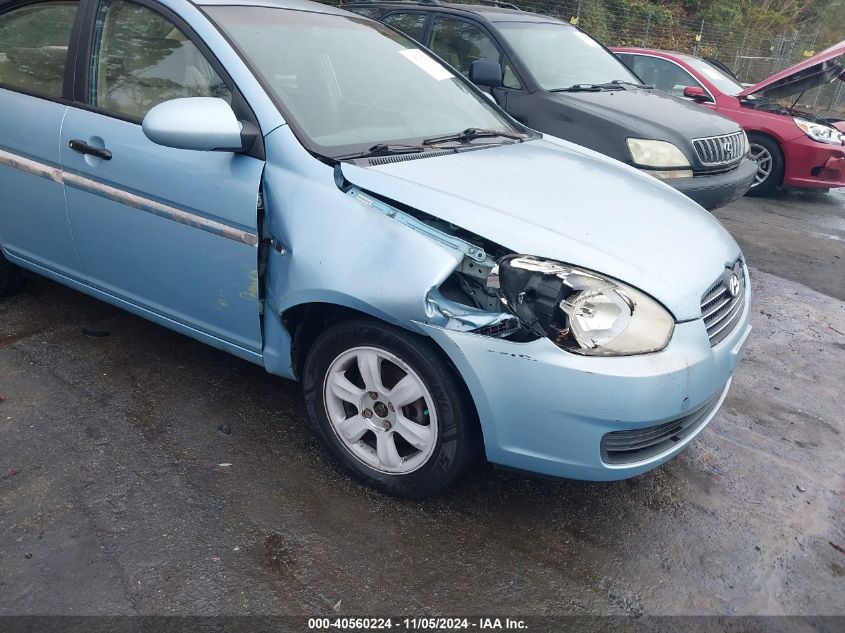 2006 Hyundai Accent Gls VIN: KMHCN46C26U046496 Lot: 40560224