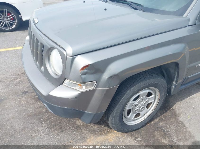 1C4NJPBA9CD672928 2012 Jeep Patriot Sport