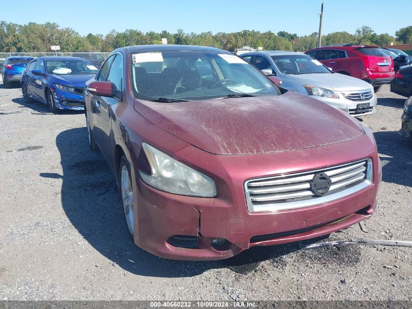 2012 Nissan Maxima S/Sv VIN: 1N4AA5AP6CC834938 Lot: 40560232