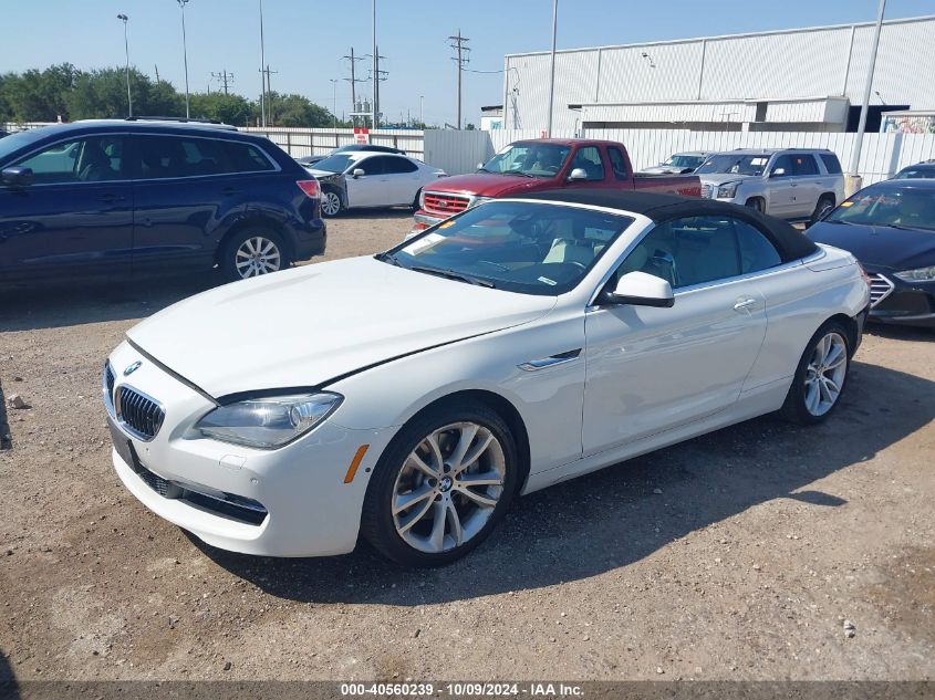 2013 BMW 640I - WBALW7C51DDX58355