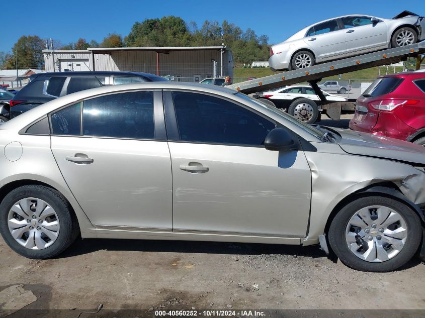 1G1PA5SH2D7134199 2013 Chevrolet Cruze Ls Auto