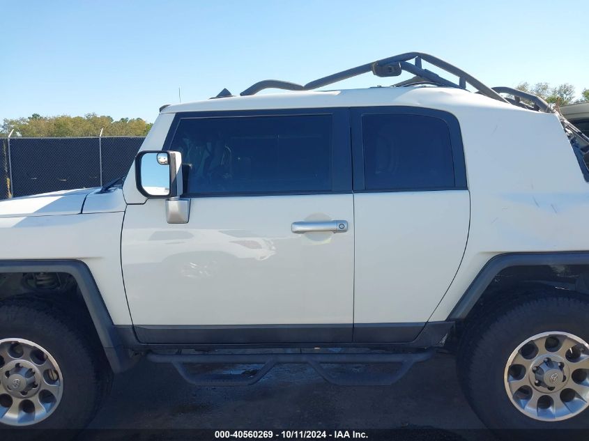 2012 Toyota Fj Cruiser VIN: JTEBU4BF3CK128615 Lot: 40560269