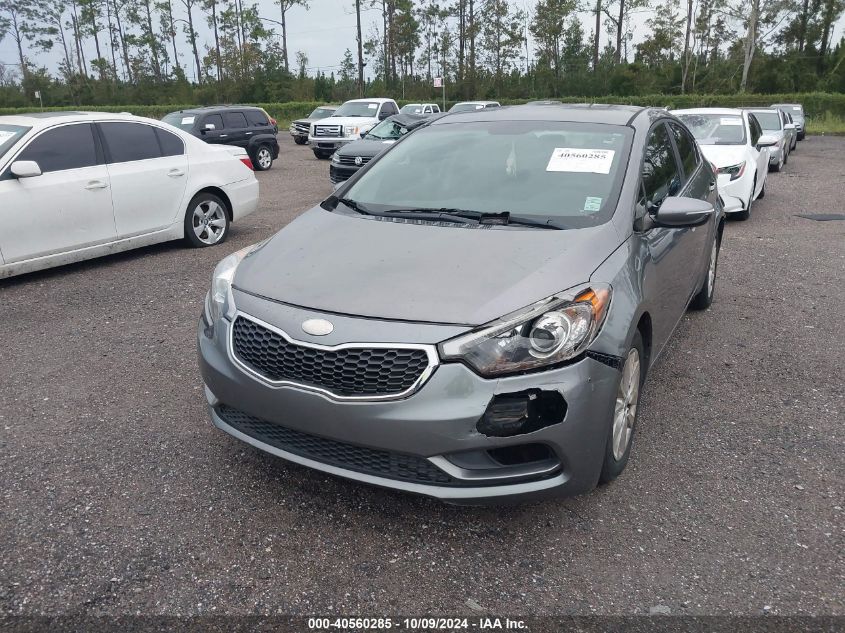 KNAFX4A82E5172877 2014 Kia Forte Ex