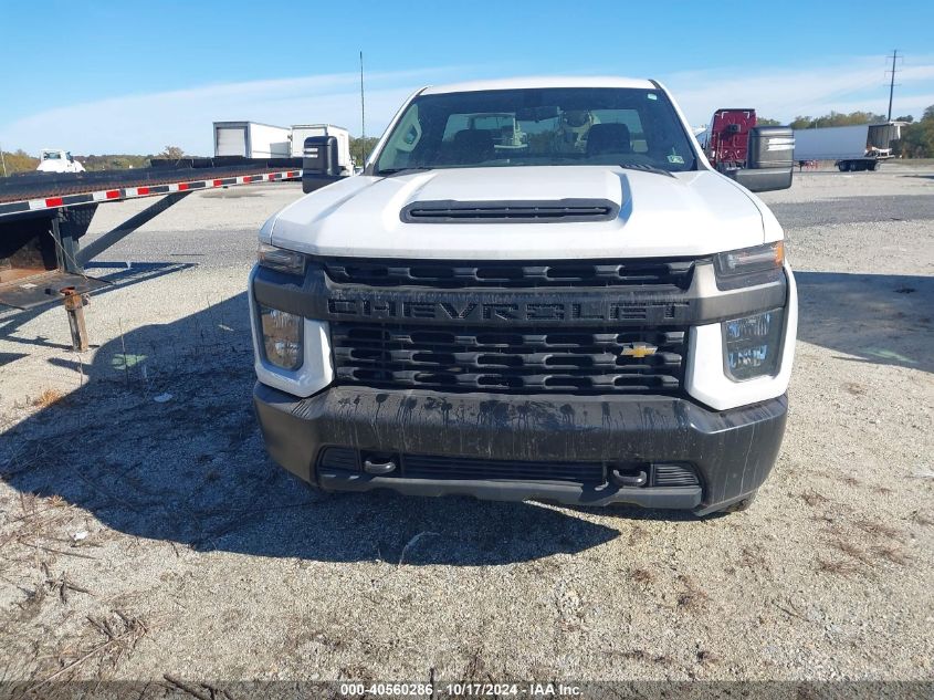 2020 Chevrolet Silverado 2500Hd 4Wd Regular Cab Long Bed Wt VIN: 1GB3YLE73LF277129 Lot: 40560286
