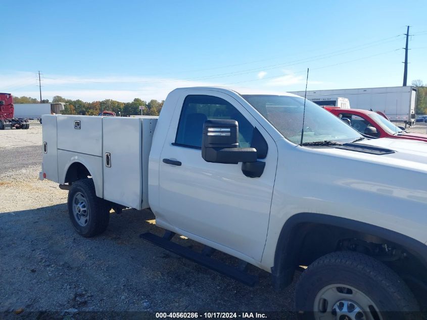 2020 Chevrolet Silverado 2500Hd 4Wd Regular Cab Long Bed Wt VIN: 1GB3YLE73LF277129 Lot: 40560286