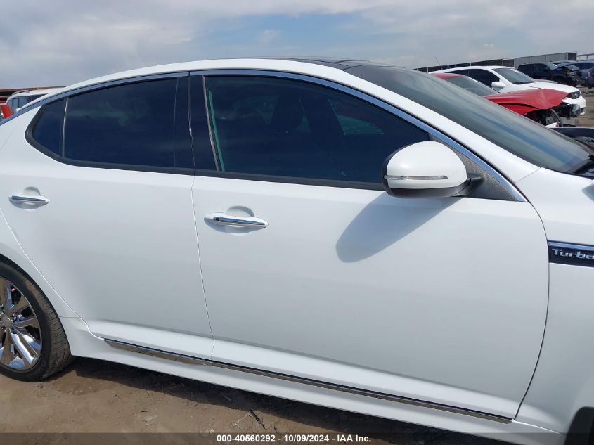 5XXGR4A6XFG505551 2015 Kia Optima Sxl Turbo