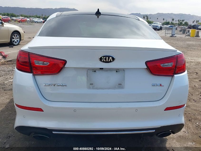 2015 KIA OPTIMA SXL TURBO - 5XXGR4A6XFG505551