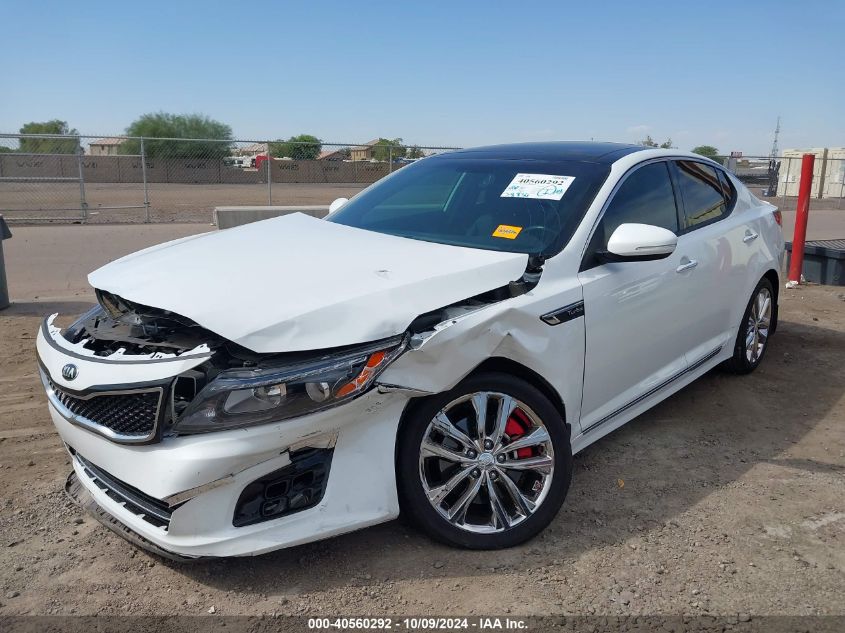 5XXGR4A6XFG505551 2015 Kia Optima Sxl Turbo