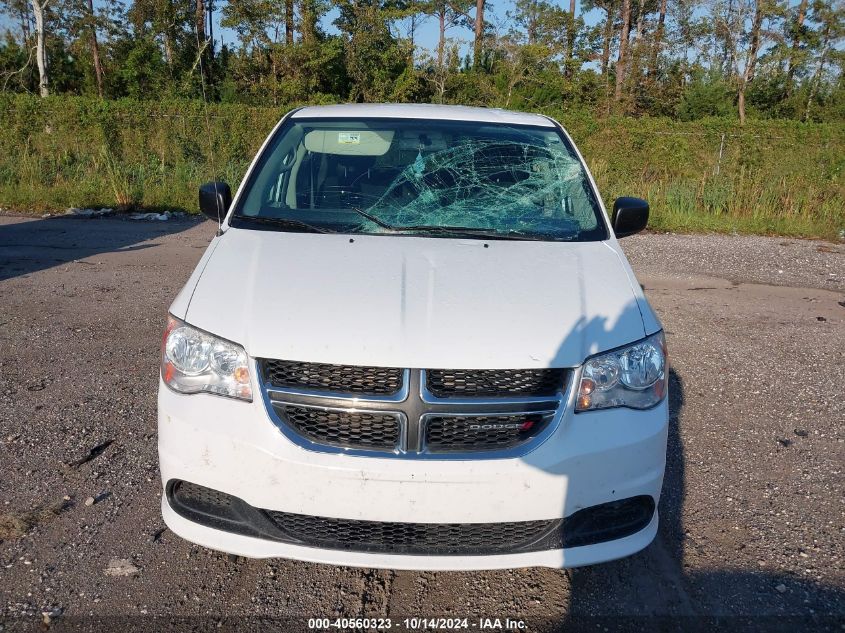 2017 Dodge Grand Caravan Se VIN: 2C4RDGBG9HR866926 Lot: 40560323