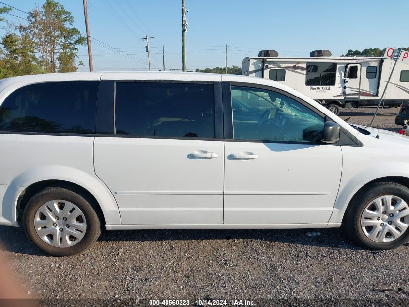 2017 Dodge Grand Caravan Se VIN: 2C4RDGBG9HR866926 Lot: 40560323