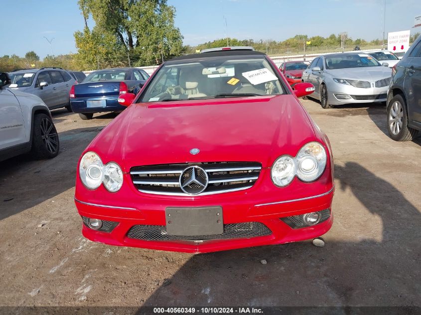 WDBTK72F67T080591 2007 Mercedes-Benz Clk 550