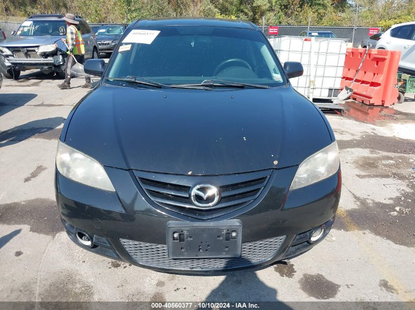 2006 Mazda Mazda3 S Touring VIN: JM1BK323X61539854 Lot: 40560377