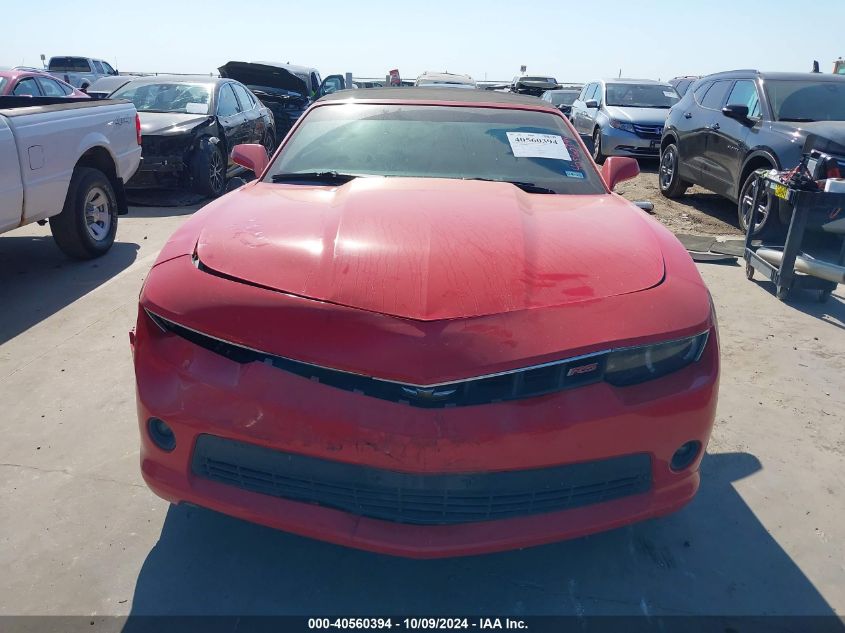 2G1FF3D37F9297032 2015 Chevrolet Camaro Lt