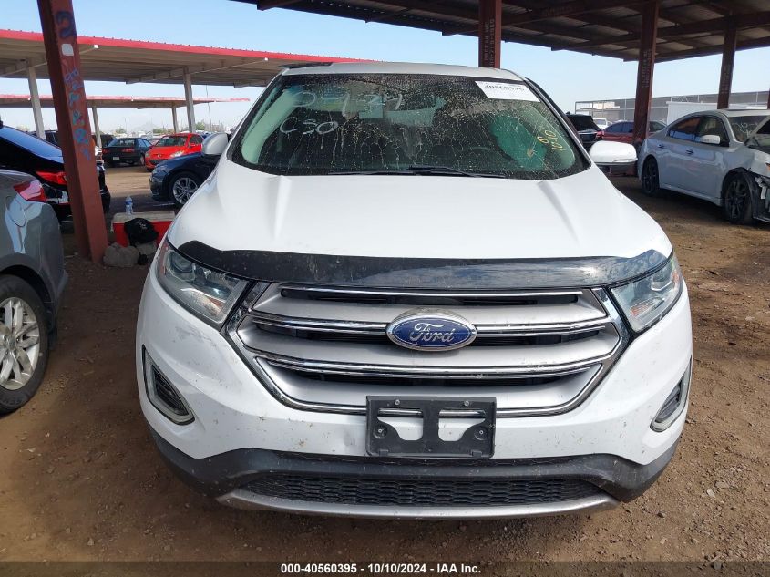 2017 Ford Edge Sel VIN: 2FMPK3J96HBC59881 Lot: 40560395