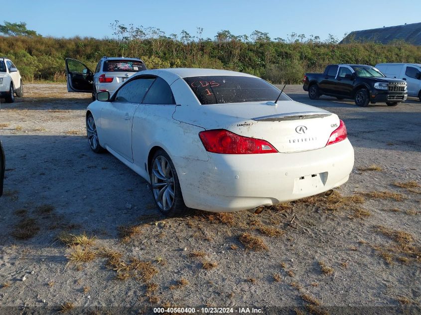 2010 Infiniti G37 VIN: JN1CV6FE7AM350906 Lot: 40560400