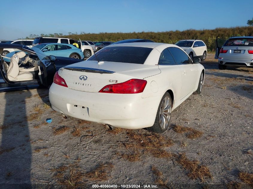 2010 Infiniti G37 VIN: JN1CV6FE7AM350906 Lot: 40560400