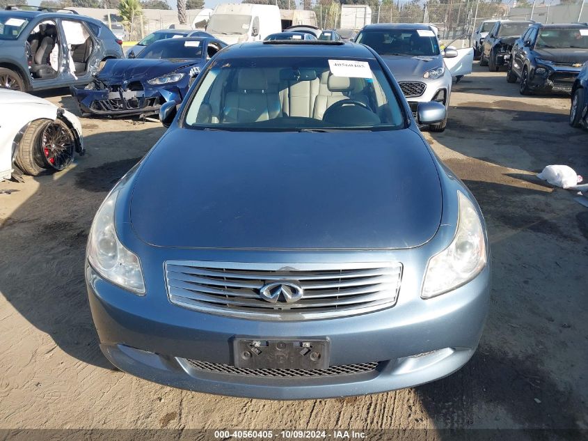 2008 Infiniti G35 VIN: JNKBV61E98M224300 Lot: 40560405