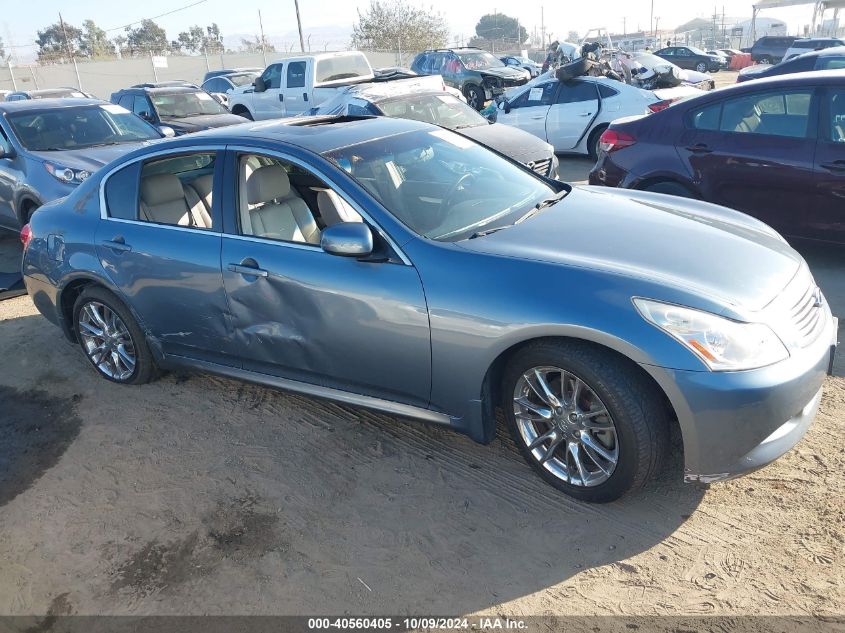 2008 Infiniti G35 VIN: JNKBV61E98M224300 Lot: 40560405