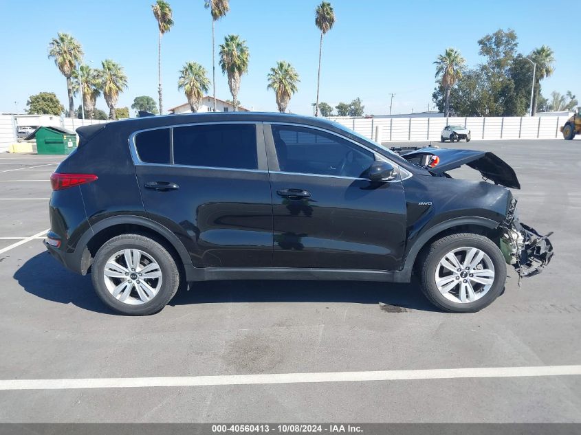 2017 Kia Sportage Lx VIN: KNDPMCAC8H7257651 Lot: 40560413