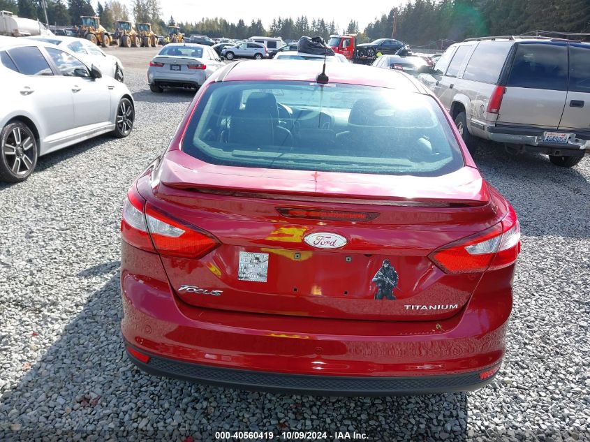 2013 FORD FOCUS TITANIUM - 1FADP3J24DL122210