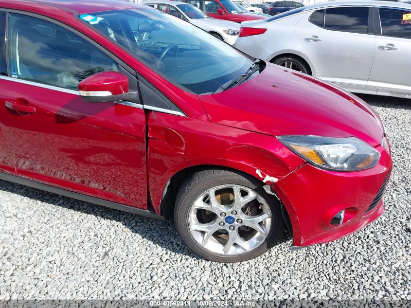 2013 Ford Focus Titanium VIN: 1FADP3J24DL122210 Lot: 40560419