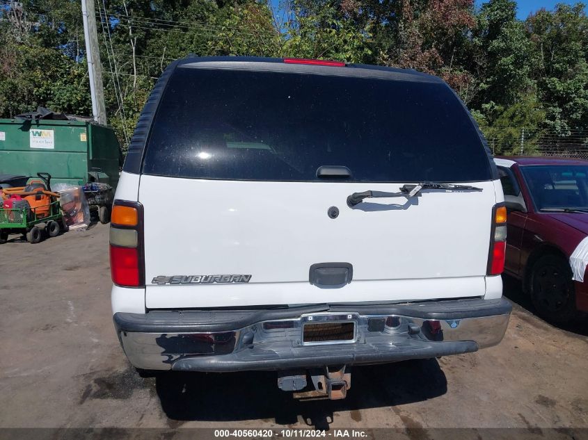 1GNFK16Z76J152206 2006 Chevrolet Suburban 1500 Ls