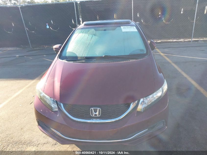 2014 Honda Civic Ex VIN: 2HGFB2F81EH540426 Lot: 40560421